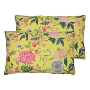Image of Furn. Azalea Twin Pack Polyester Filled Cushions Bamboo