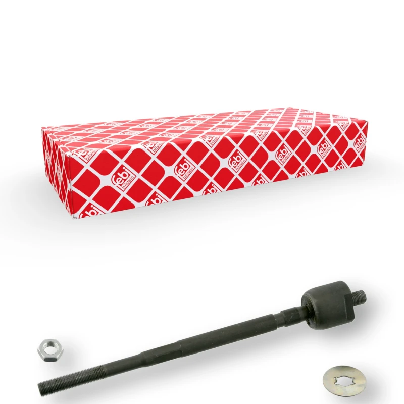 Image of FEBI BILSTEIN 12910 Inner Tie Rod OE Turbo NEW, Front Axle Right, with counter nut Inner Tie Rod (51)