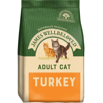 image of James Wellbeloved Turkey Adult Cat Food 300g