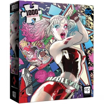 Image of Harley Quinn Die Laughing Jigsaw Puzzle - 1,000 Pieces