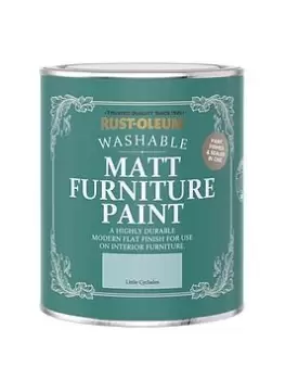 Image of Rust-Oleum Matt Furniture Paint Little Cyclades 750Ml