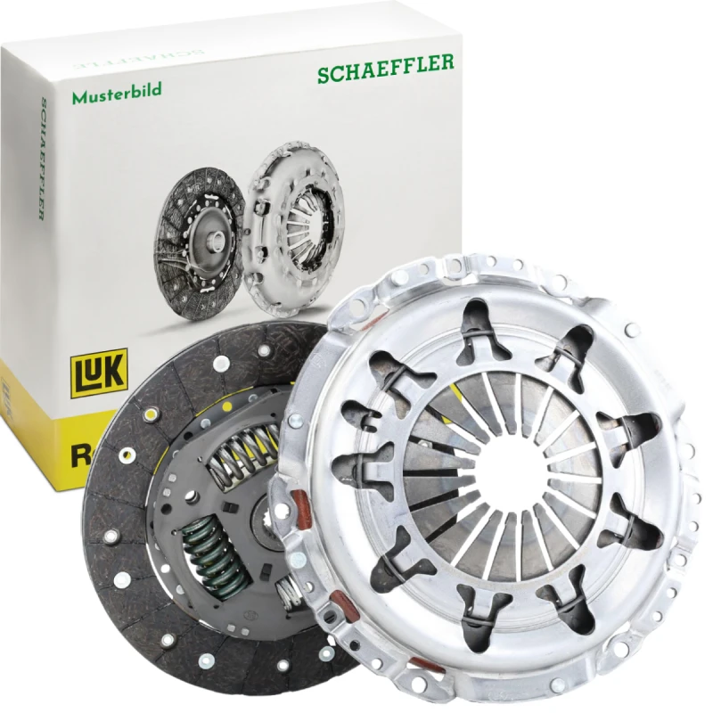 Image of LuK 622 3180 09 Clutch with clutch pressure plate, with clutch disc, for engines with dual-mass flywheel Clutch Kit (479)