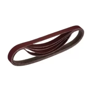 Image of Draper 08691 Cloth Sanding Belt, 13 x 457mm, 180 Grit (5 Pack)