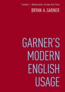 Image of Garner's Modern English Usage