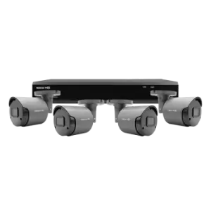 Image of ESP Rekor 8 Channel 1080p HD 2TB CCTV System with 4 Bullet Cameras Grey - RHD8KB4G2TB