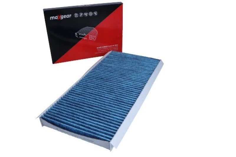 Image of MAXGEAR 26-1848 Pollen filter SILVER CARBON with anti-allergic effect Filter,interior air (424)