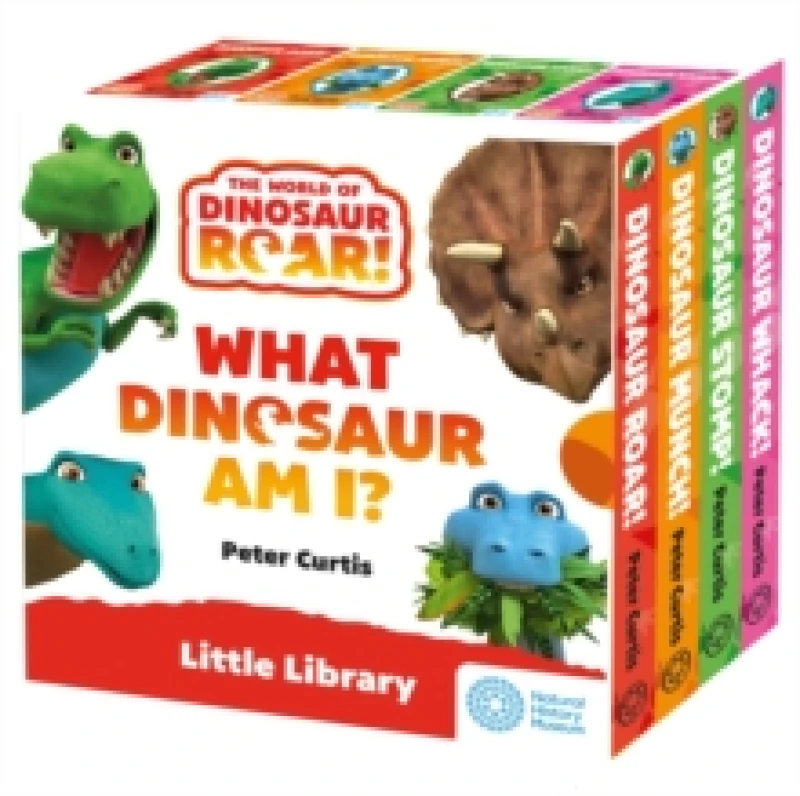Image of Little Library: The World of Dinosaur Roar!: What Dinosaur Am I? Slipcase Multiple-component retail product