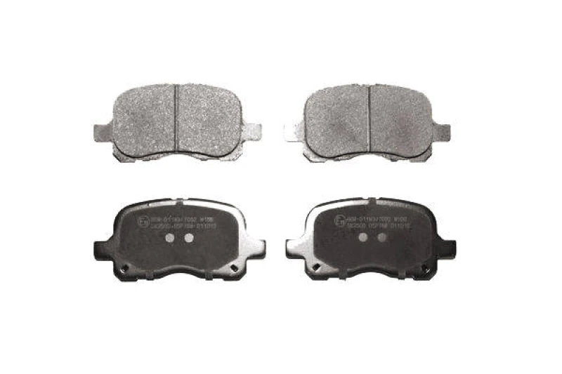 Image of LPR 05P768 Brake pad set not prepared for wear warning indicator Brake Pad Set,disc brake (402)