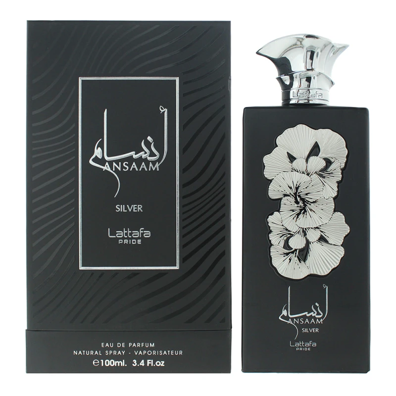 Image of Lattafa Pride Ansaam Silver Eau de Parfum 100ml
