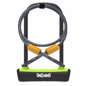 Image of OnGuard Neon U-Lock Extender Cable Green 115 x 230 x 11mm