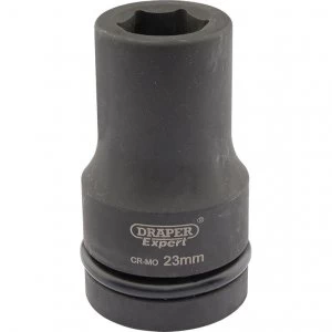 Image of Draper Expert 1" Drive Deep Hexagon Impact Socket Metric 1" 23mm