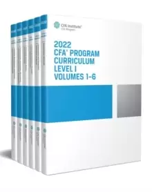 Image of 2022 CFA Program Curriculum Level I Box Set