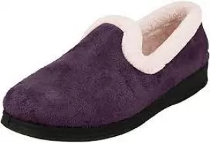 Image of Padders Repose Womens Fully Lined Slippers womens Slippers in Red,9