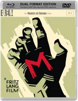 image of Fritz Lang's M - Dual Format (Bluray and DVD)