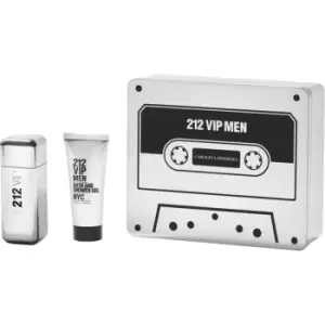 Image of Carolina Herrera 212 VIP Men Gift Set 100ml Eau de Toilette + 100ml Shower Gel