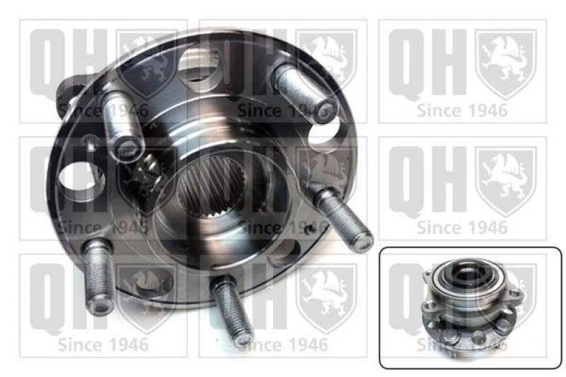 Image of QUINTON HAZELL Wheel bearing kit QUINTON HAZELL QWB1627