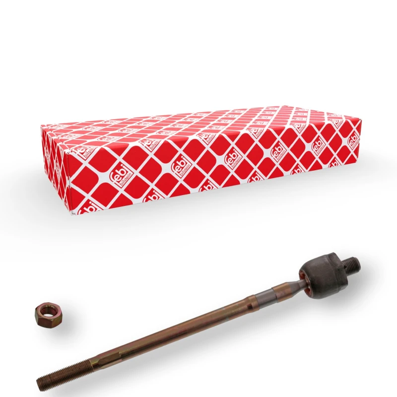 Image of FEBI BILSTEIN 41928 Inner Tie Rod Front Axle Right, with counter nut Inner Tie Rod (51)