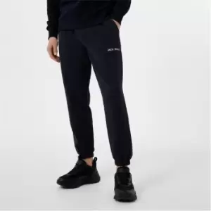 image of Jack Wills Minimal Graphic Jogger - Black