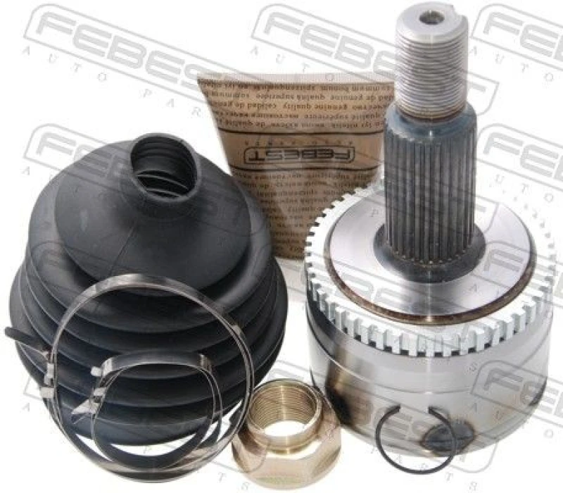 Image of FEBEST 2910-DIVF Joint, drive shaft Front Axle, with ABS sensor ring Joint,drive shaft (236)