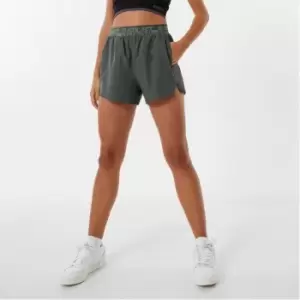 Image of Everlast Woven Shorts Womens - Green