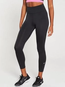 image of Nike One Crop Legging - Black