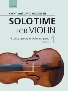 Image of Solo Time for Violin Book 1 + CD : 16 concert pieces for violin and piano