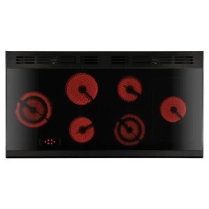 image of Rangemaster PROP110ECCR-C Professional Plus 110cm Ceramic Range Cooker