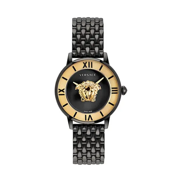 Image of Versace Watches Ladies La Medusa Black Watch VE2R00422