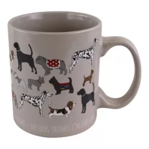 image of Stoneware Pet Dog Mug 12oz