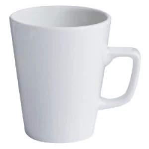 Image of Royal Genware Latte Mug White 34 cl Pack 6