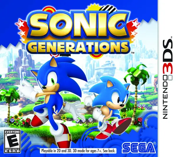 image of Sonic Generations Nintendo 3DS Game