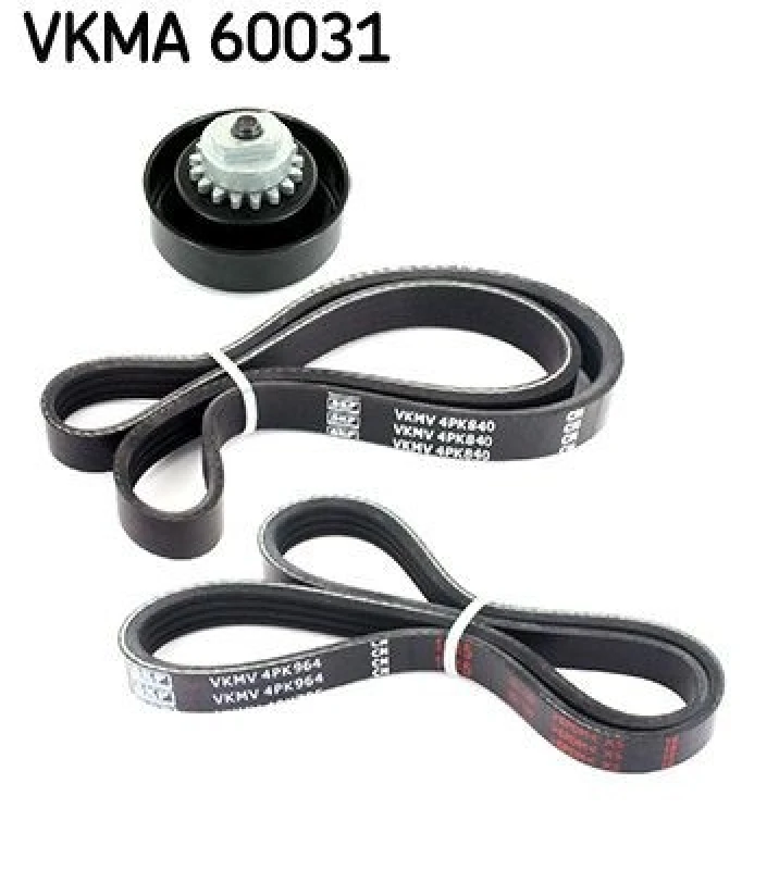 Image of SKF V-Ribbed Belt Set SKF VKMA 60031