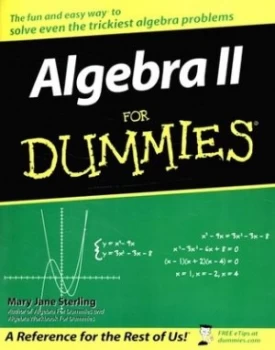 Image of Algebra Ii for Dummies by Mary Jane Sterling Paperback