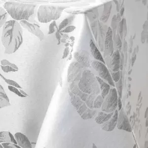 Image of Green & Sons Grace Table Cloth 50 X 70" Silver