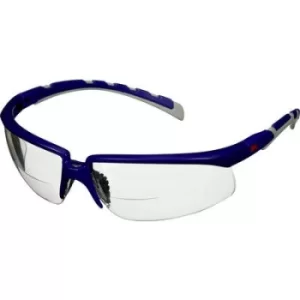 3M S2015AF-BLU Safety glasses Anti-fog coating, mit Antikratz-Schutz Blue, Grey DIN EN 166 - main image