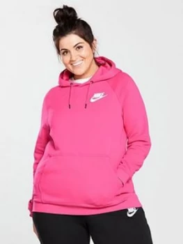 Image of Nike Rally Hoodie Curve Pink Size 18 201X Women