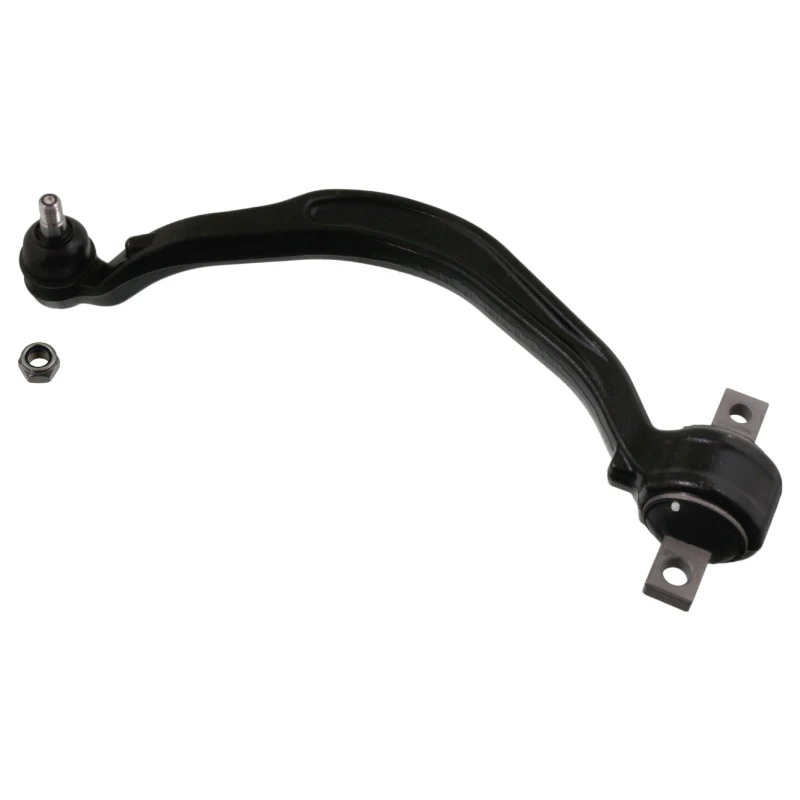 Image of FEBI BILSTEIN 41226 Suspension arm Control Arm, Cast Steel, Rear, with rubber mounts Cast Steel Track Control Arm (273)