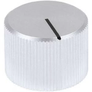 Image of Mentor 504.41 Aluminium Turning Knob Setscrew Fixing Without Indicator Anodised