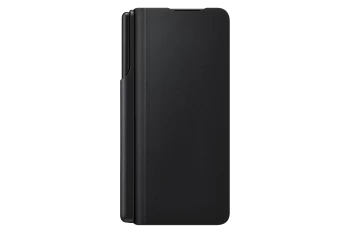 image of Samsung Galaxy Z Fold3 5G Flip Cover + S Pen in Black (EF-FF92PCBEGEW)