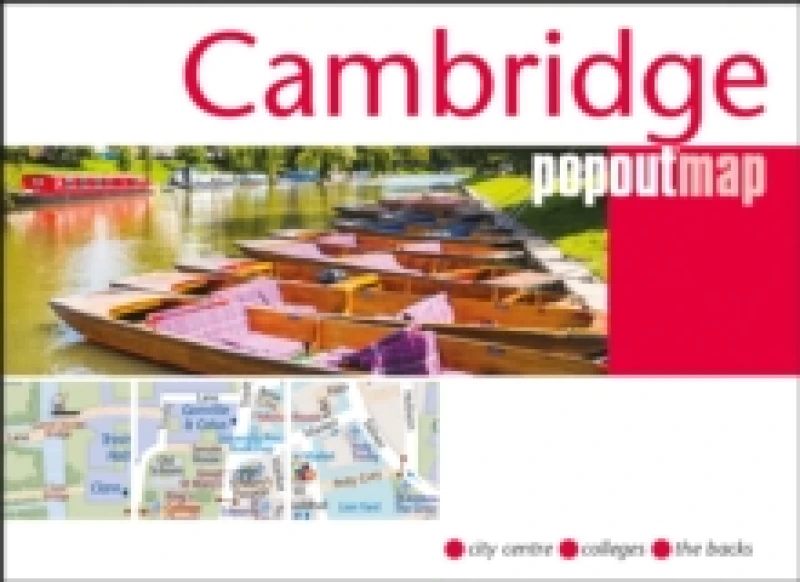 Image of Cambridge PopOut Map Sheet map, folded
