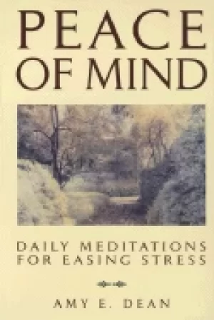 Image of peace of mind daily meditations for easing stress