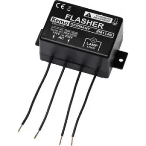 Image of Kemo M114N LED flasher assembly kit Version: Component 110 V AC, 230 V AC