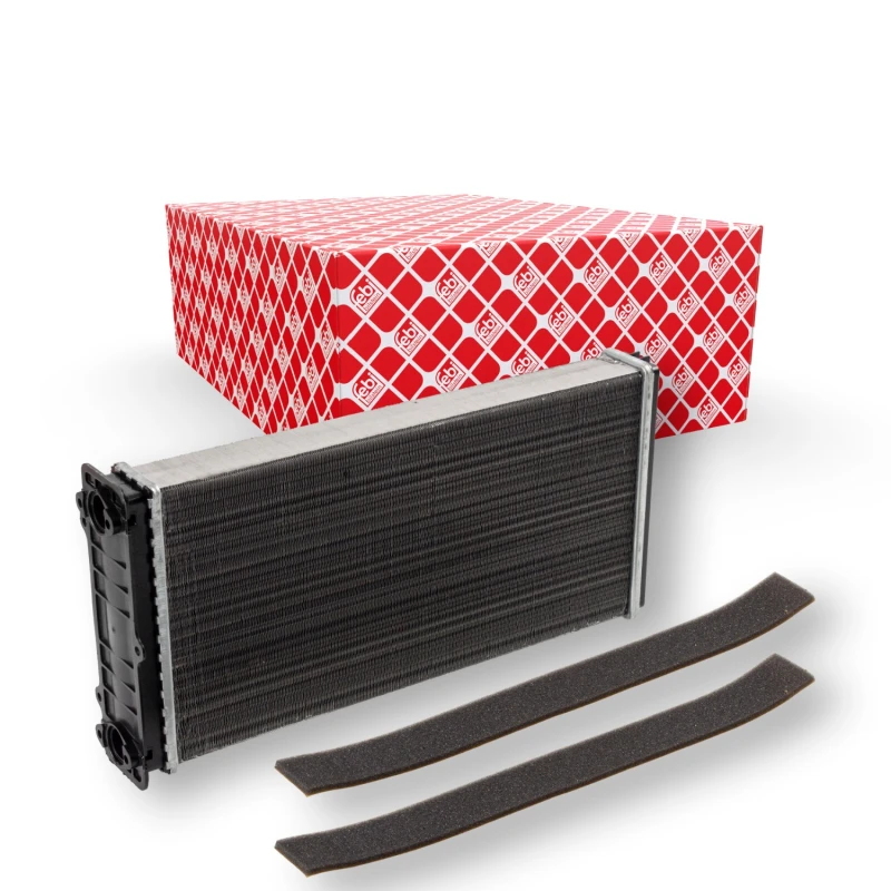 Image of FEBI BILSTEIN 173353 Heat Exchanger with gasket/seal Heat Exchanger,interior heating (467)