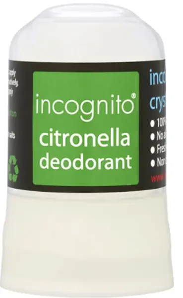 image of Incognito Natural Crystal Citronella Deodorant 60g