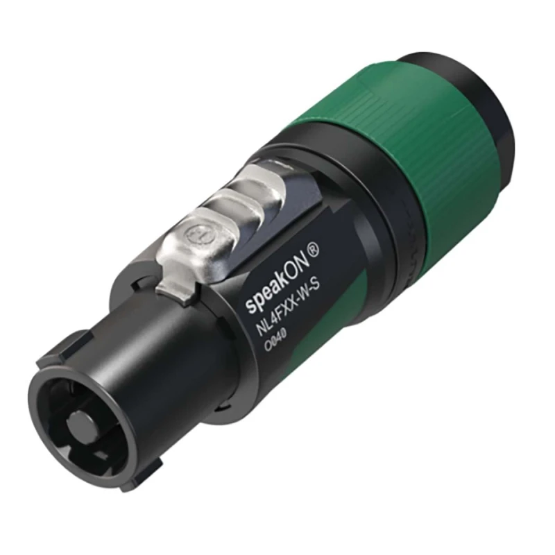 Image of Neutrik Neutrik NL4FXX-W-S Speakon 4 Pole Plug Connector Cable 6-12mm AVS-017612