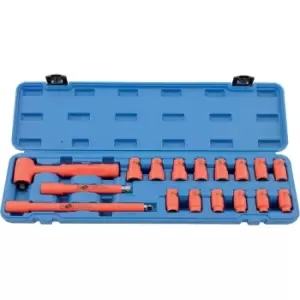 image of Laser Insulated Socket Set 3/8"D 17 Piece