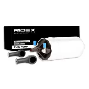 Image of RIDEX Fuel Pump 458F0004 VW,MERCEDES-BENZ,BMW,TRANSPORTER III Bus,TRANSPORTER III Pritsche/Fahrgestell,TRANSPORTER II Bus,TRANSPORTER II Kasten