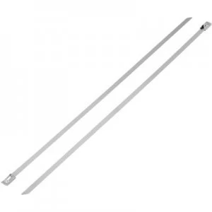 Image of Cable tie 266mm Silver KSS 1091182