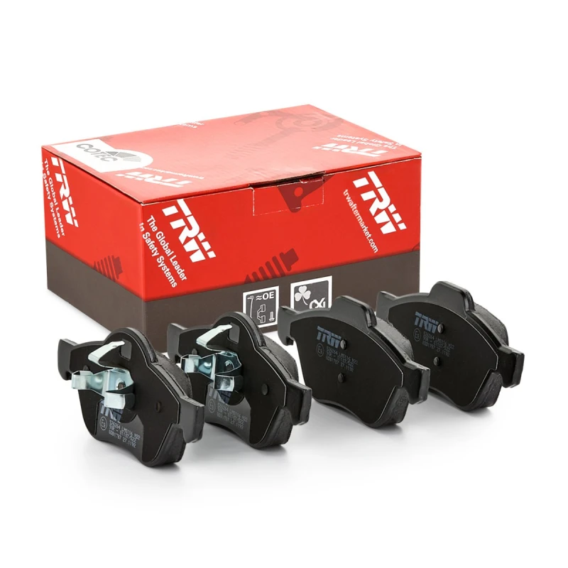 Image of TRW GDB1787 Brake pad set not prepared for wear warning indicator Brake Pad Set,disc brake (402)