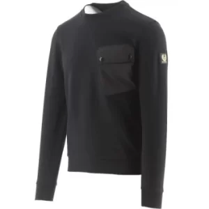 image of Belstaff Black Surge Sweatshirt